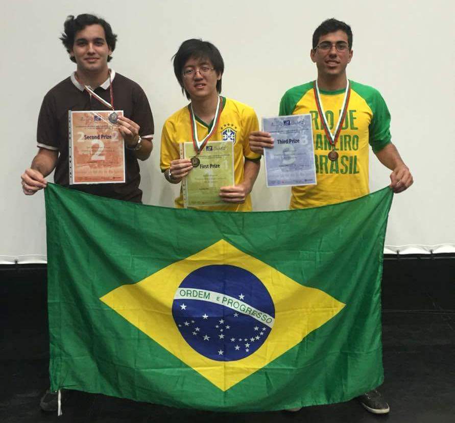 Igor, Rafael e João já são veteranos em Olimpíadas e colecionam títulos importantes