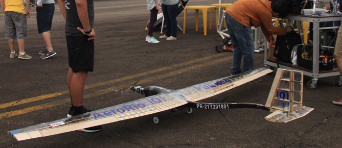 Condor, avião da SAE Brasil 2018.