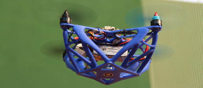 Drone Silent de 2019 voando.